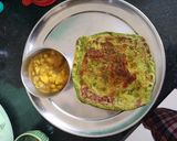 पालक पराठा (palak paratha recipe in Hindi) रेसिपी चरण 6 फोटो
