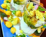 A picture of step 4 of Chana Chat shots.