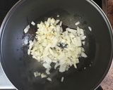 A picture of step 3 of Surinamese Fried Rice.