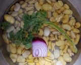 Foto del paso 2 de la receta: Caldo de habas de mamá 🍵