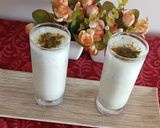 A picture of step 3 of Mint salty lassi/ savory lassi.