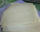 Foto langkah ke 3 dari resep Kulit pangsit home made.