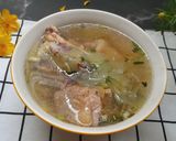 Hình bước làm 3 của món Canh bầu nấu gà