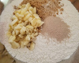 A picture of step 1 of Café au lait & Choco Banana Buns.