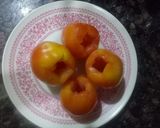 A picture of step 1 of Stuffed Tomato Pakoda.