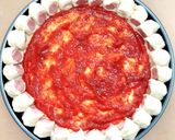 รูปขั้นตอนการทำที่ 4 ของ โฮมเมดพิซซ่าแป้งหนานุ่มขอบไส้กรอก (Homemade Pizza)