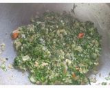 A picture of step 4 of Methi Sabzi with Roasted Peanuts.