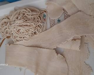 Mie kenyal tanpa telor langkah memasak 5 foto