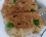 صورة لخطوة 9 من وصفة 🌰بسبوسه بالبندق🌰😋