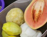 Foto langkah ke 1 dari resep Rujak Kweni Syegar.