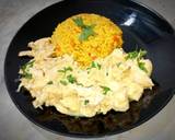 Photo of Step 3 of the recipe for chicken with cooking cream companion with rice 🍛