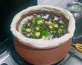A picture of step 3 of Veg dum biryani.