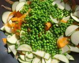 Une image de l'étape 3 de Wok de bœuf légumes croquants.