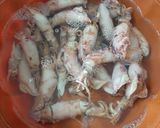 Foto langkah ke 1 dari resep Oseng Cumi Asin Pedas.