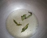 A picture of step 2 of Achari dum aloo.