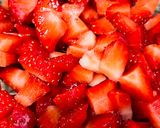 Foto del paso 1 de la receta: Magdalenas de fresas y ricotta 🍓 🧁 🍙