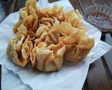 Foto langkah ke 6 dari resep Pangsit tahu goreng.