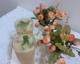 A picture of step 4 of Muskmelan and dates nuts shake/ vary healthy and yammy drink.