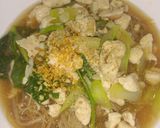 รูปขั้นตอนการทำที่ 13 ของ ราดหน้าไก่เส้นหมี่ (Thin Rice Noodles with Chicken in Thick Gravy)