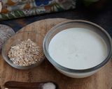 A picture of step 1 of Savory Overnight Oats.