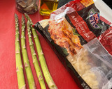 Foto del paso 1 de la receta: Chicharrón de queso y espárragos