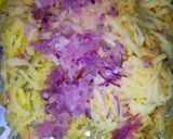 A picture of step 1 of Potato Cheela.