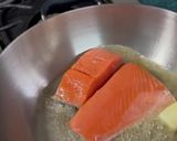 A picture of step 1 of Salmon with Garlic Butter.