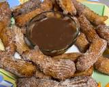 Churros with chocolate sauce recipe step 4 photo