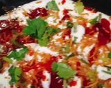 A picture of step 9 of Sweet Potato Tikki Chaat.