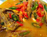 Foto langkah ke 7 dari resep Garang asem kepala ikan patin (pedes).