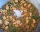 মটর পনির (সম্পূর্ণ নিরামিষ)(matar paneer recipe in Bengai) রেসিপি ধাপ - 11 ছবি