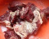 A picture of step 1 of Light Ogbono soup.