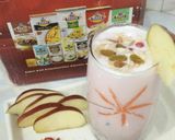 A picture of step 4 of Apple Pomegranate Smoothie.