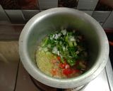 A picture of step 2 of Moong Dal Sabji.