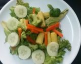 A picture of step 11 of Salad summer delight from veggie and fruit garden.