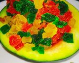A picture of step 8 of Tutti Frutti.