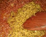 A picture of step 6 of Egusi soup.