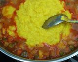 A picture of step 6 of Bisi bele bath.