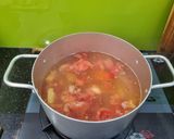 Hình bước làm 2 của món Canh Chua Hến