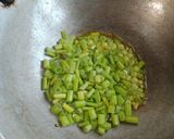 A picture of step 1 of Veg curd curry.