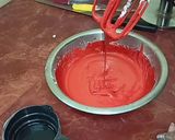 हार्ट शेप रेड वेलवेट केक (heart shape Red velvet cake recepie in hindi) रेसिपी चरण 2 फोटो
