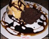 A picture of step 1 of Moist microwave chocolate cake.