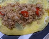 Foto langkah ke 3 dari resep Nasi Gulung Telur.