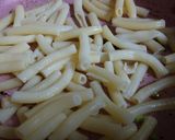 Hình bước làm 1 của món Nui xào bò và mực