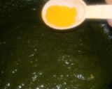 A picture of step 5 of Sarso Ka sagg.