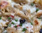 Oven baked penne with cottage cheese and "habijabi" leftovers রেসিপির ধাপ 4 ছবি