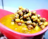 A picture of step 3 of Recipe of kale chole ki sabji.