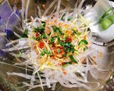 Hình bước làm 3 của món Bánh Tráng Trộn
