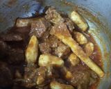 A picture of step 4 of Arvi gosht.