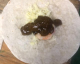 Foto del paso 1 de la receta: DOBLADAS DE QUESO, CAMARONES 🍤 Y MOLE